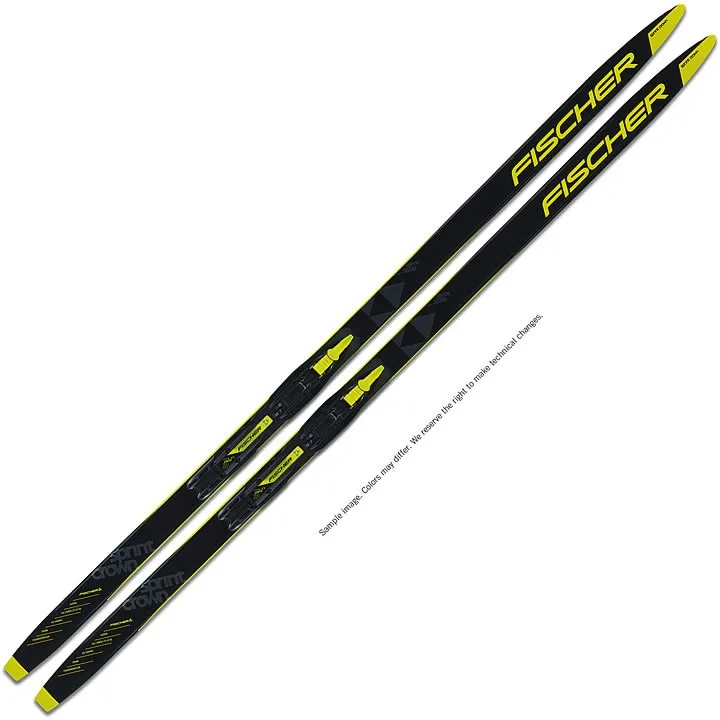 Fischer Sprint Crown Jr. Skis with Tour Step-in Jr. Binding 2022-23