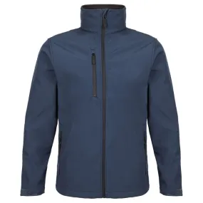 Fort Workwear 204 Selkirk Waterproof and Fleece Lined Softshell Work Jacket (Navy)