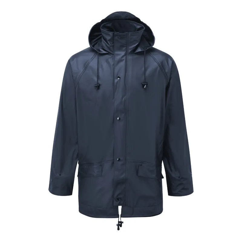 Fort Workwear 221 AirFlex Navy Hooded Waterproof Jacket