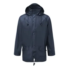 Fort Workwear 221 AirFlex Navy Hooded Waterproof Jacket