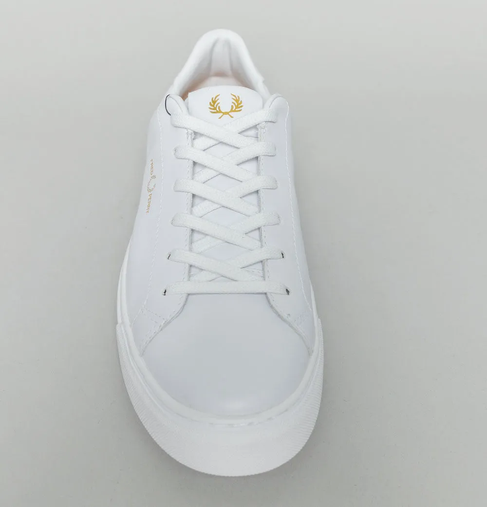 Fred Perry B71 Leather Trainers White