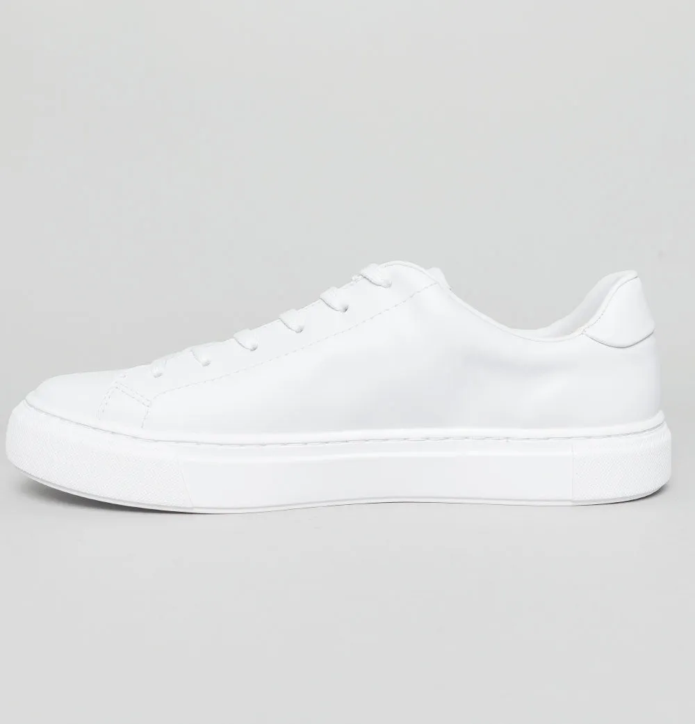 Fred Perry B71 Leather Trainers White