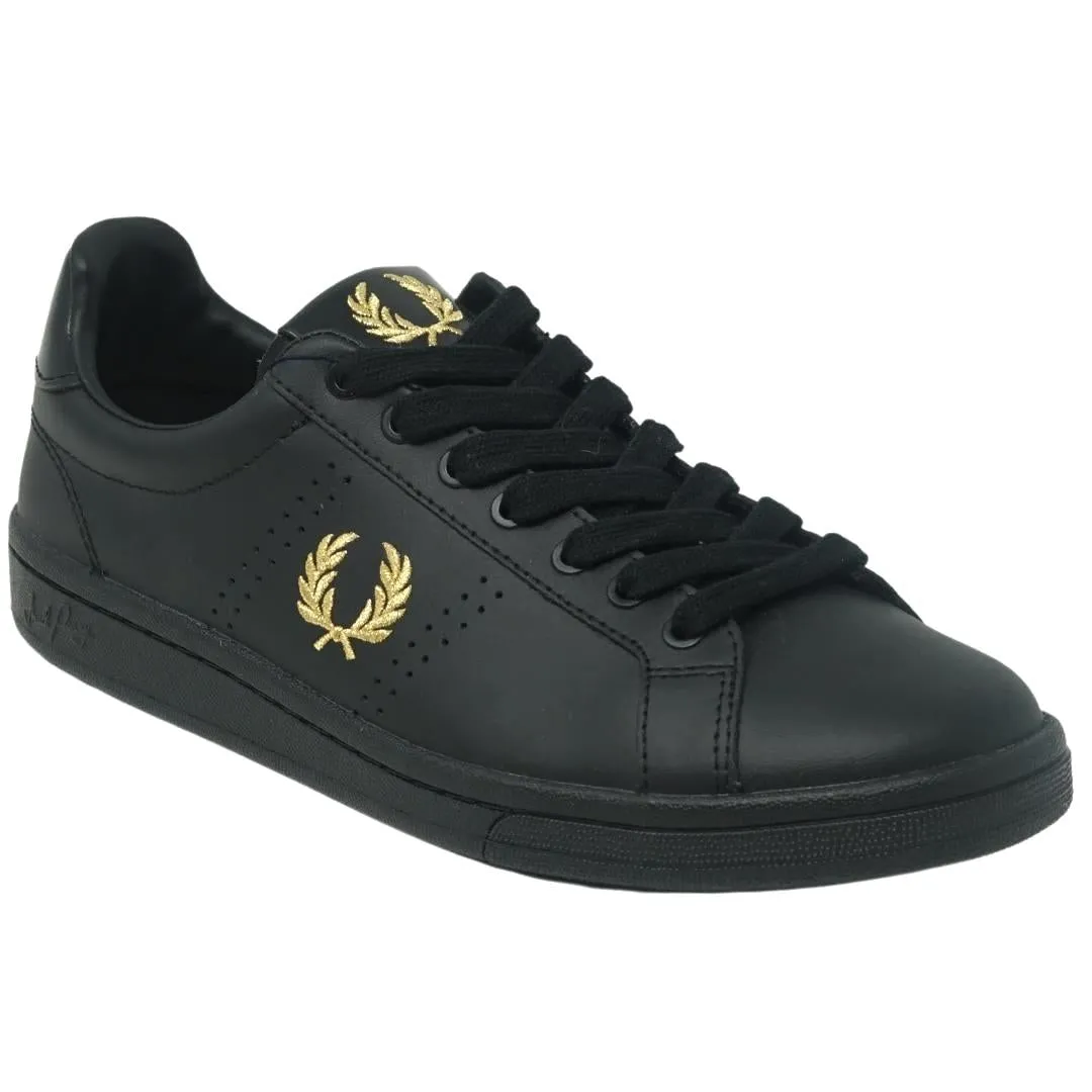 Fred Perry Mens B1251 102 Trainers Black