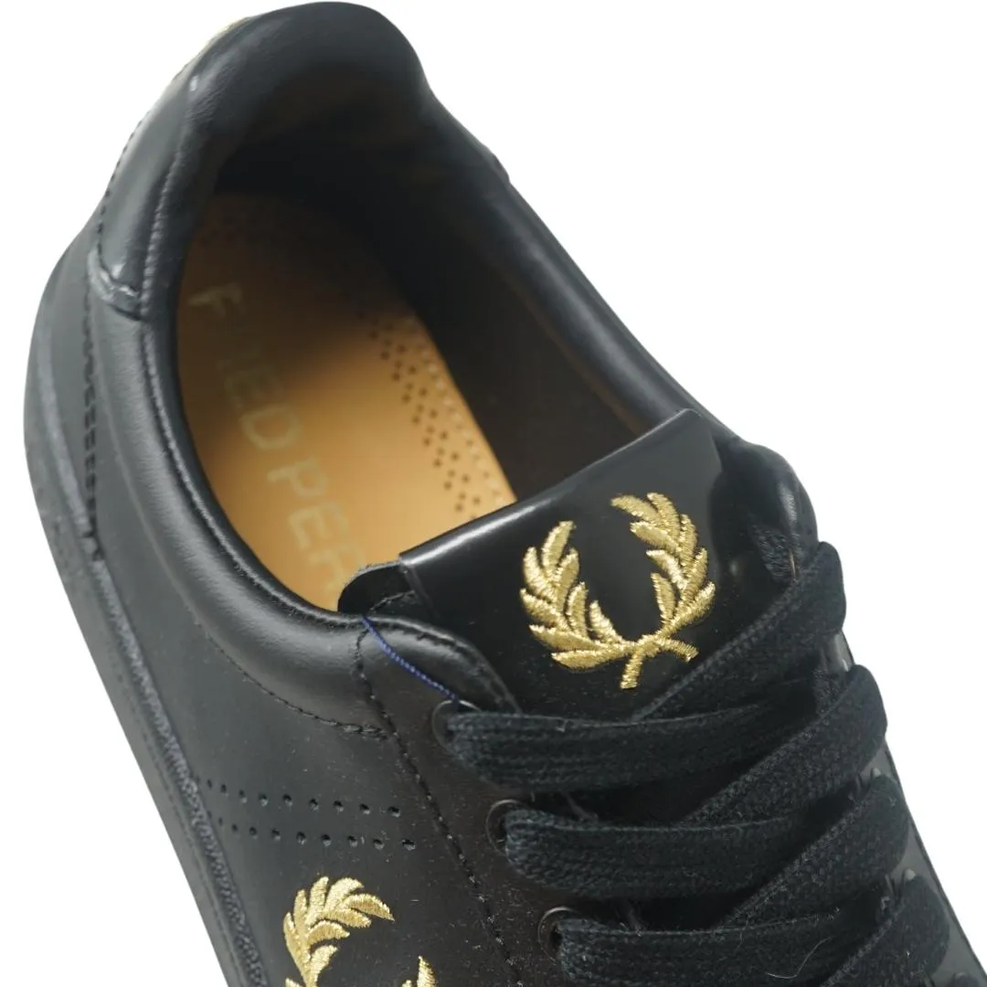 Fred Perry Mens B1251 102 Trainers Black