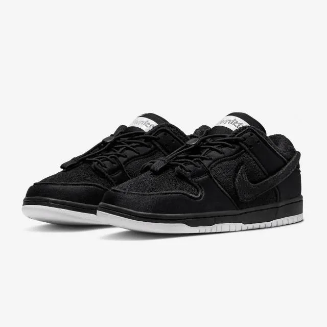 Gnarhunters x nike dunk low sb (black white/ black/ white) men us 8-13 dh7756-010