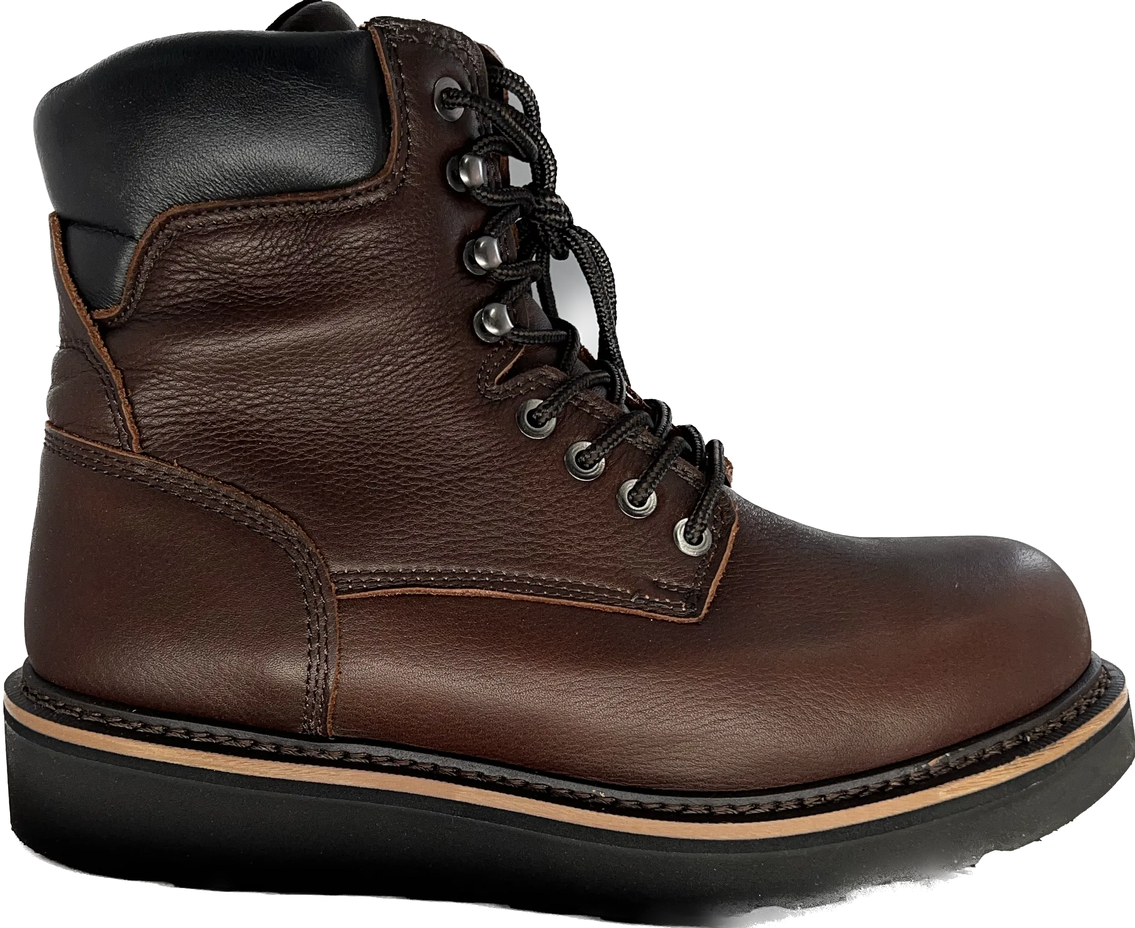 Golden Retriever 3901 8 Soft Toe Work Boot::Brown