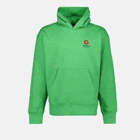 Green Boke Flower Hoodie