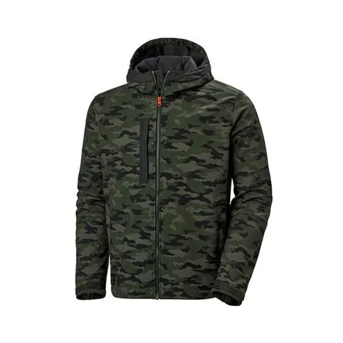 Helly Hansen Kensington Hooded Softshell Camo Jacket - 74230-481-OPT