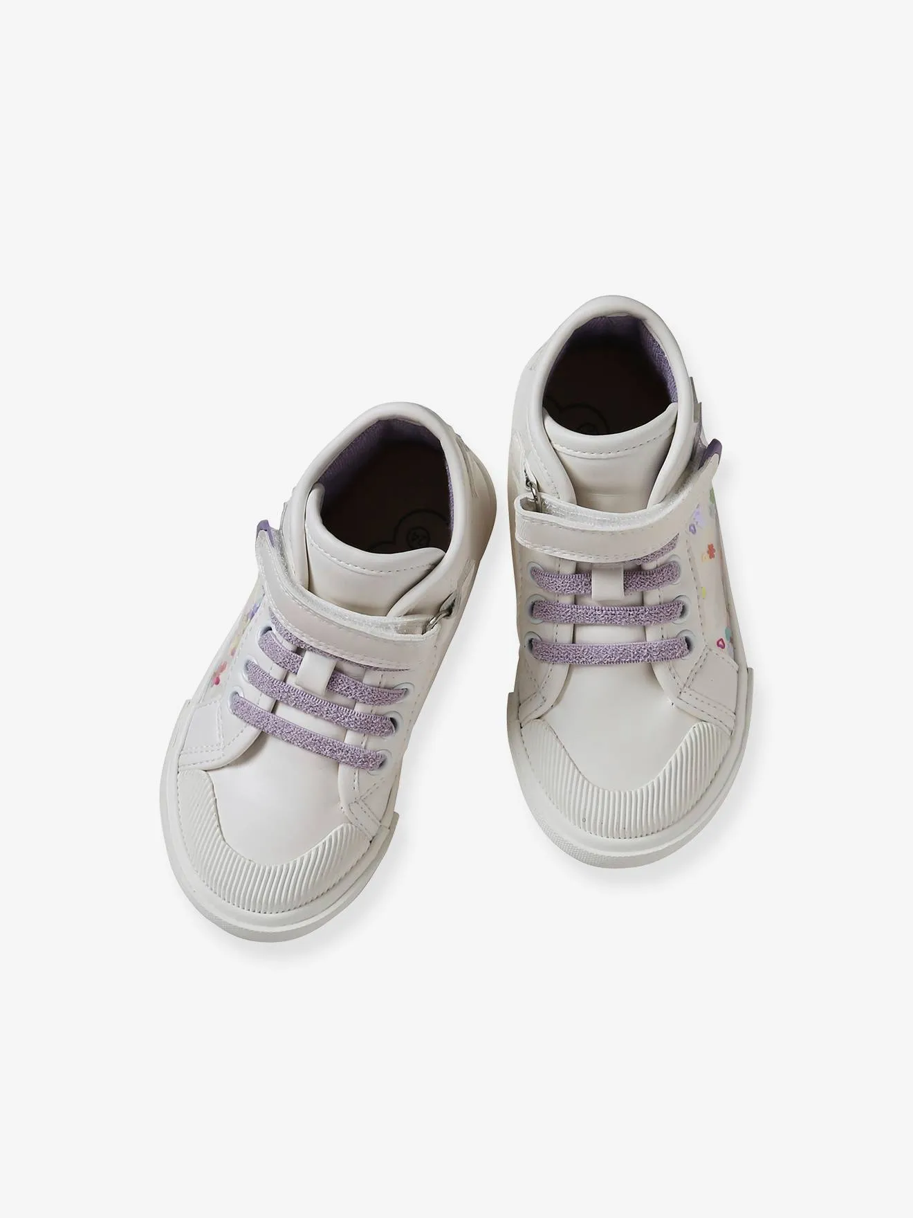 High Top Trainers for Girls, Designed for Autonomy - lilac