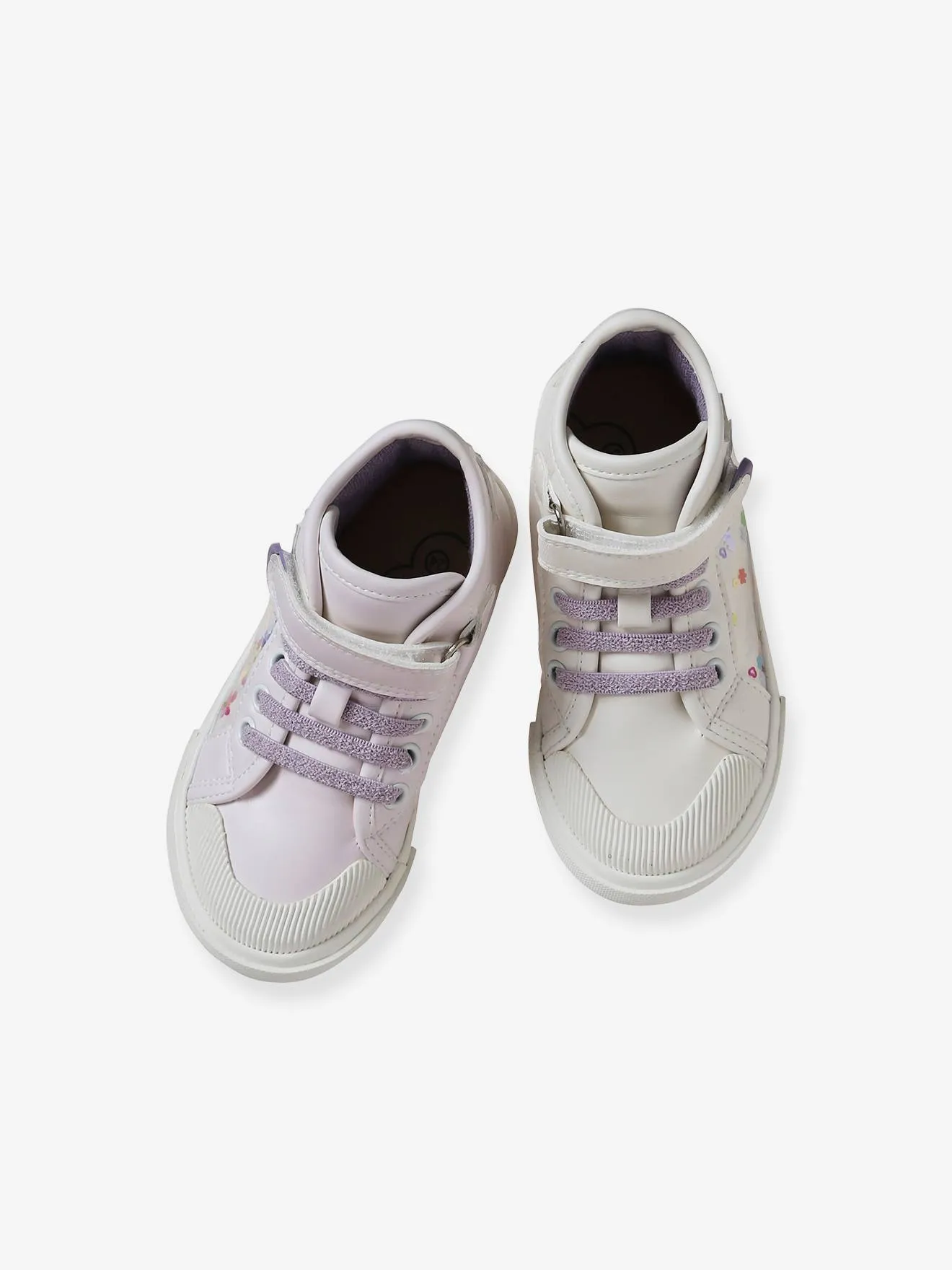 High Top Trainers for Girls, Designed for Autonomy - lilac