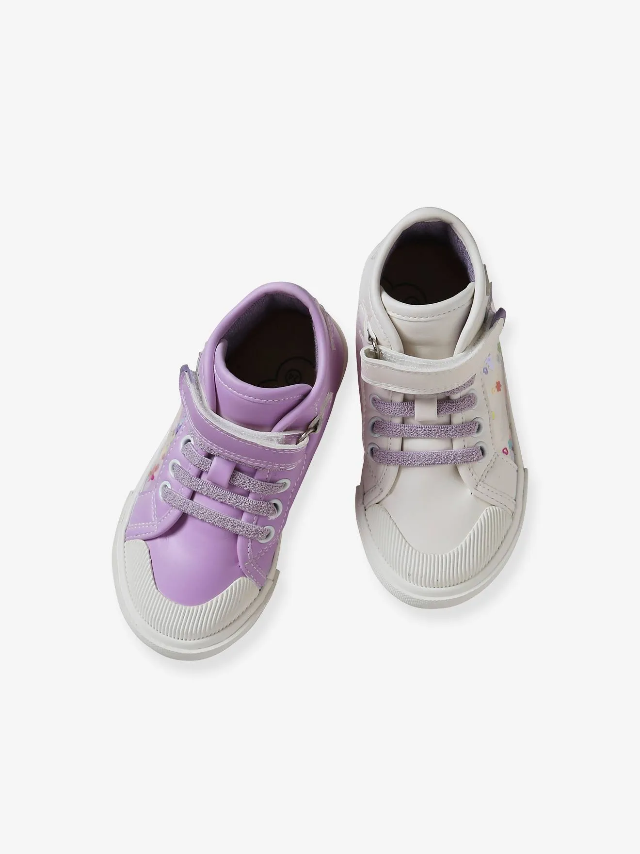 High Top Trainers for Girls, Designed for Autonomy - lilac