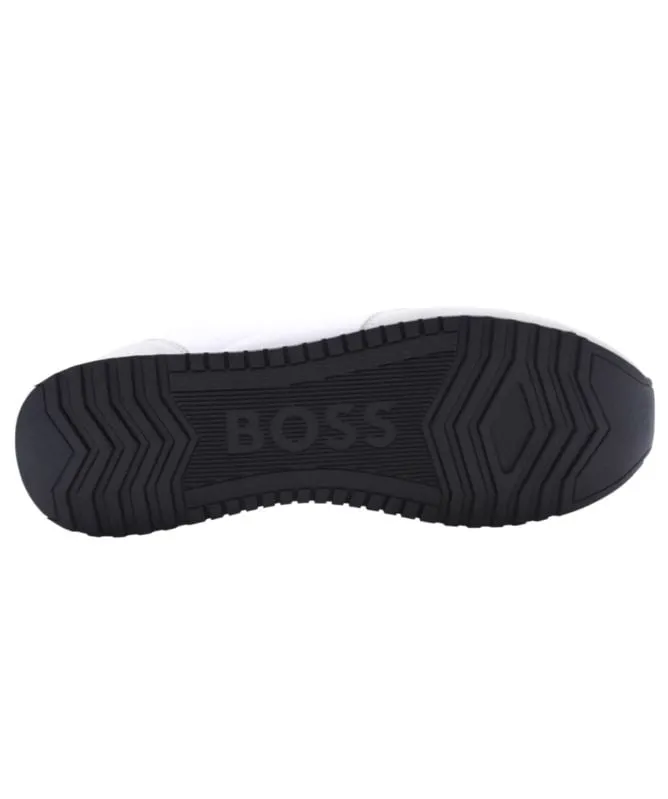 Hugo Boss Kai Runn Mens Trainers | White - 4063539982076