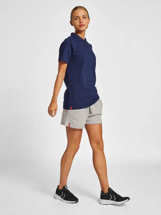 Hummel Women's Red Classic Polo