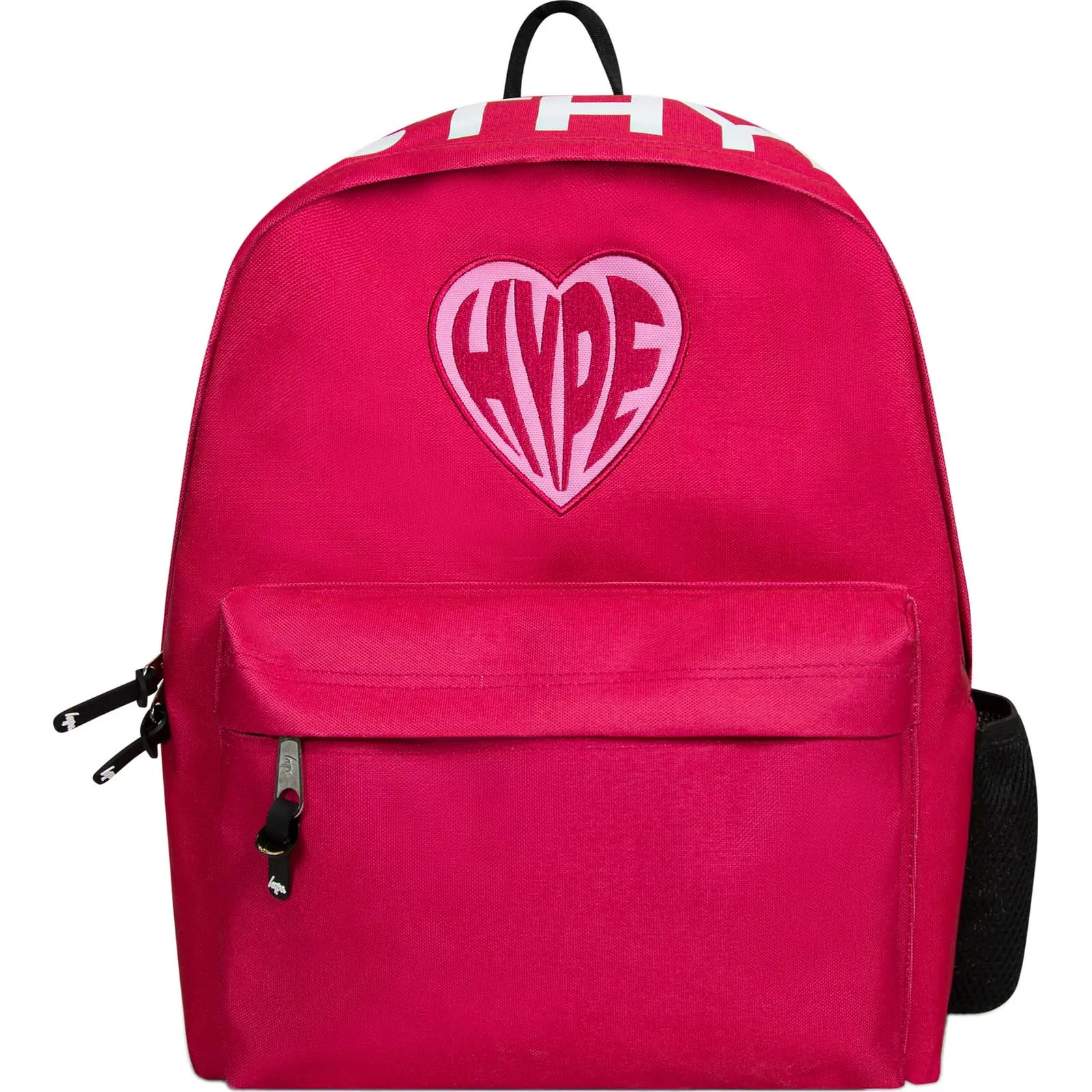 Hype 18L Backpack - Pink Applique Heart