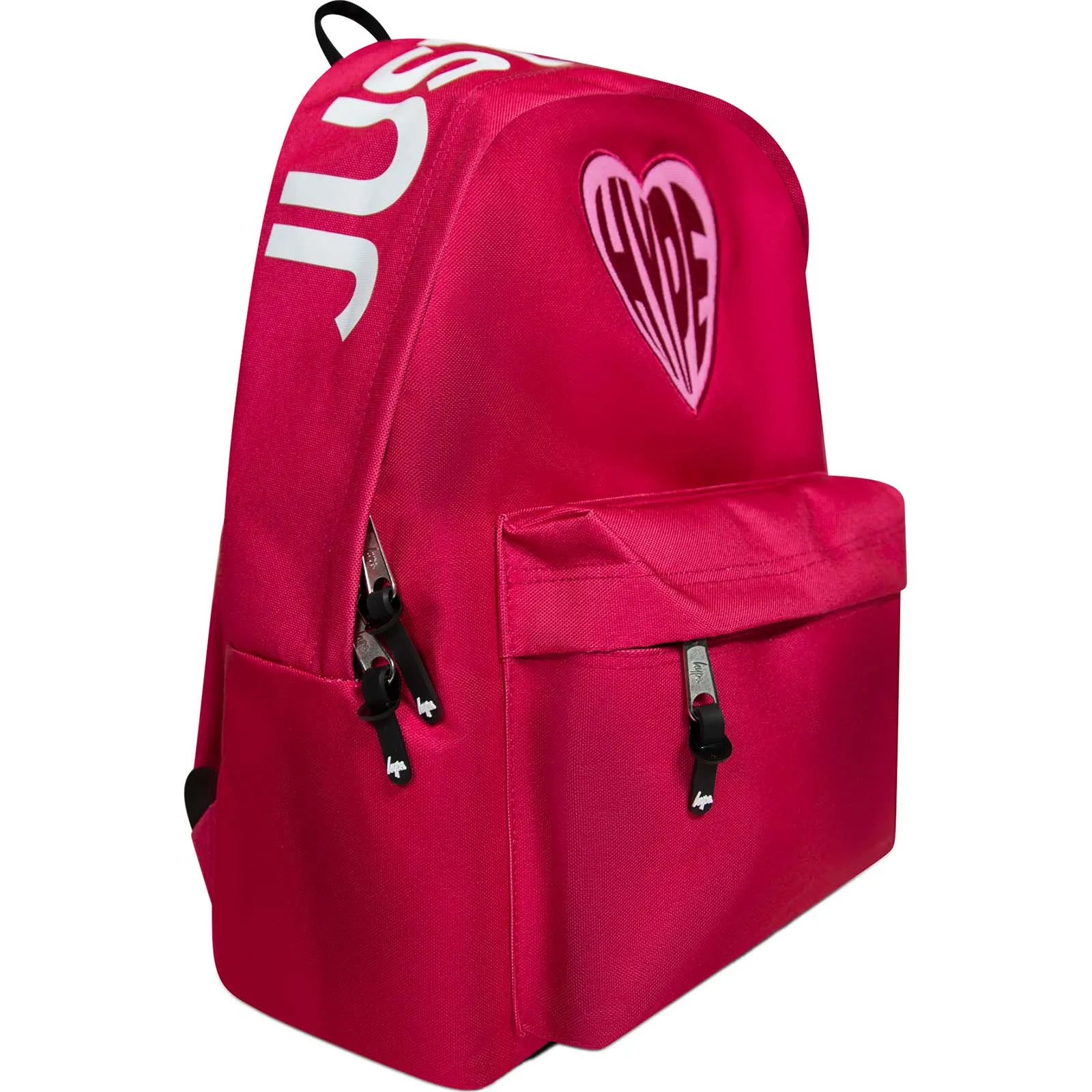 Hype 18L Backpack - Pink Applique Heart