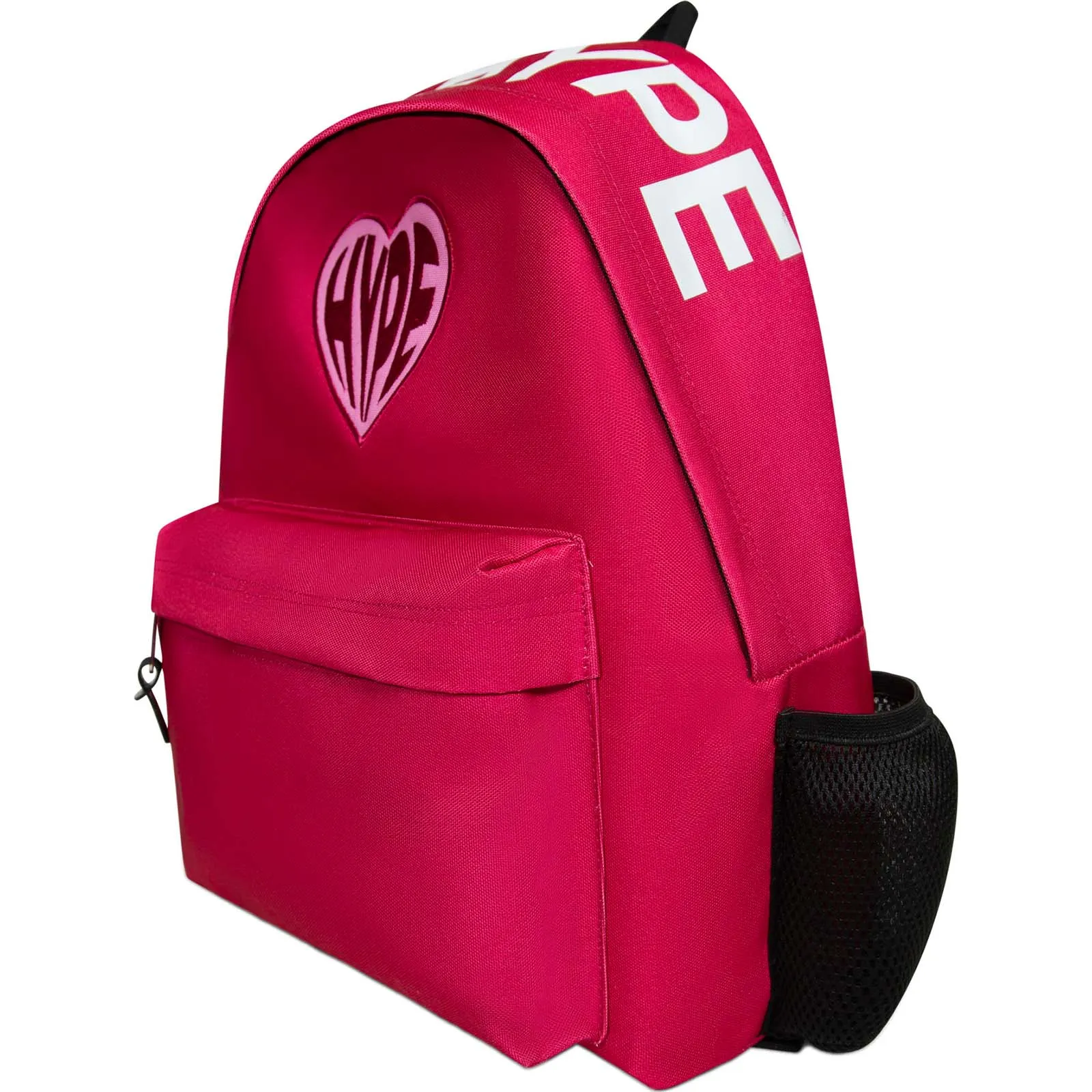 Hype 18L Backpack - Pink Applique Heart