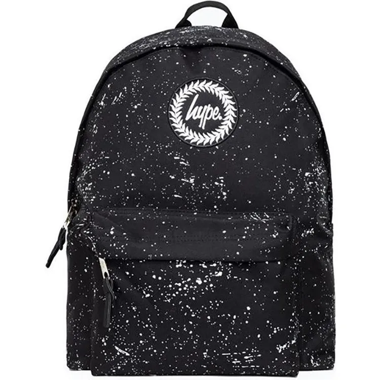 Hype Crest Backpack - Black Splat