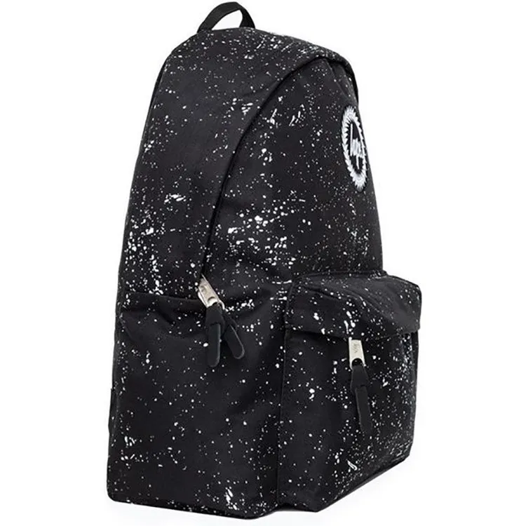 Hype Crest Backpack - Black Splat