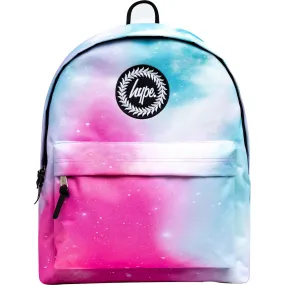 Hype Pastel Fade Script Backpack - Pink