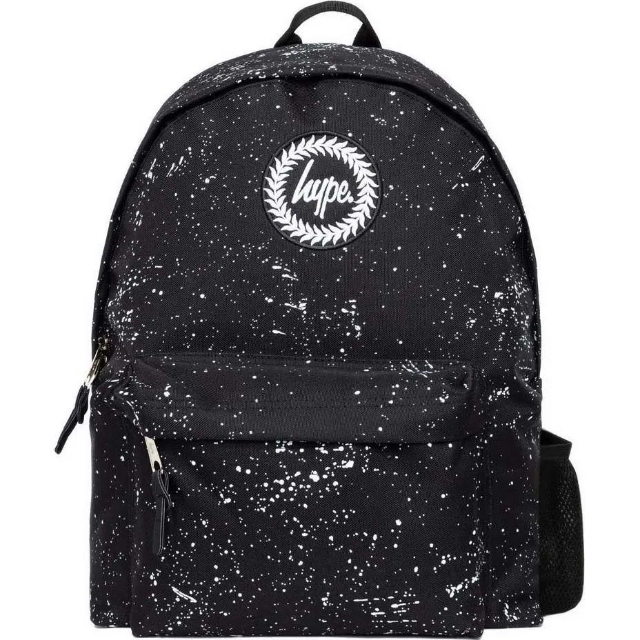 Hype Speckle 18L Backpack - Black/White