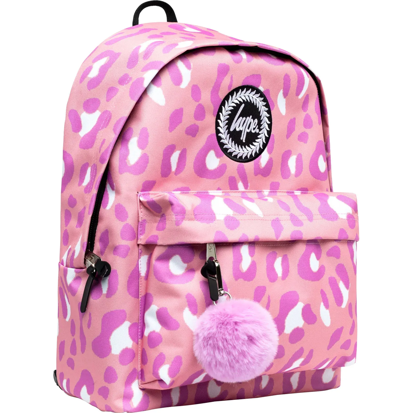 Hype Tone On Tone Leopard Backpack - Pink