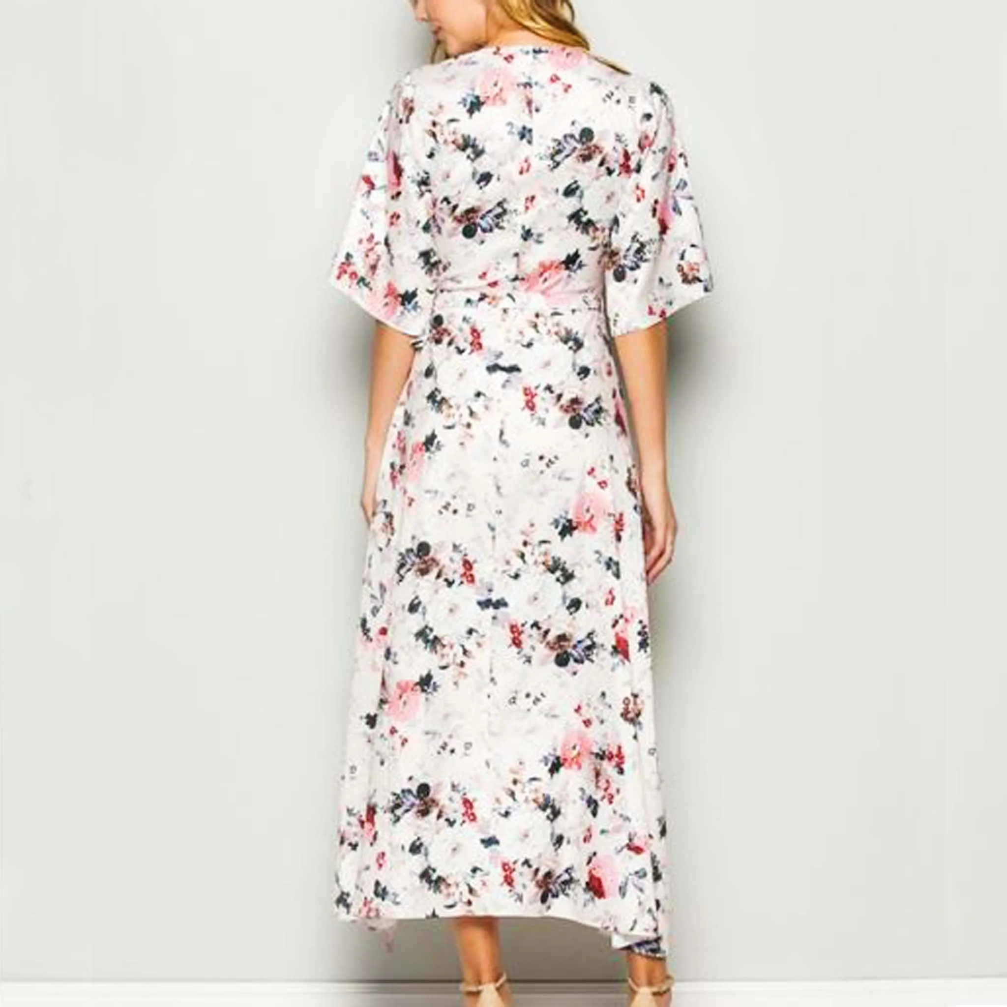 Jardine Wrap Maxi Dress