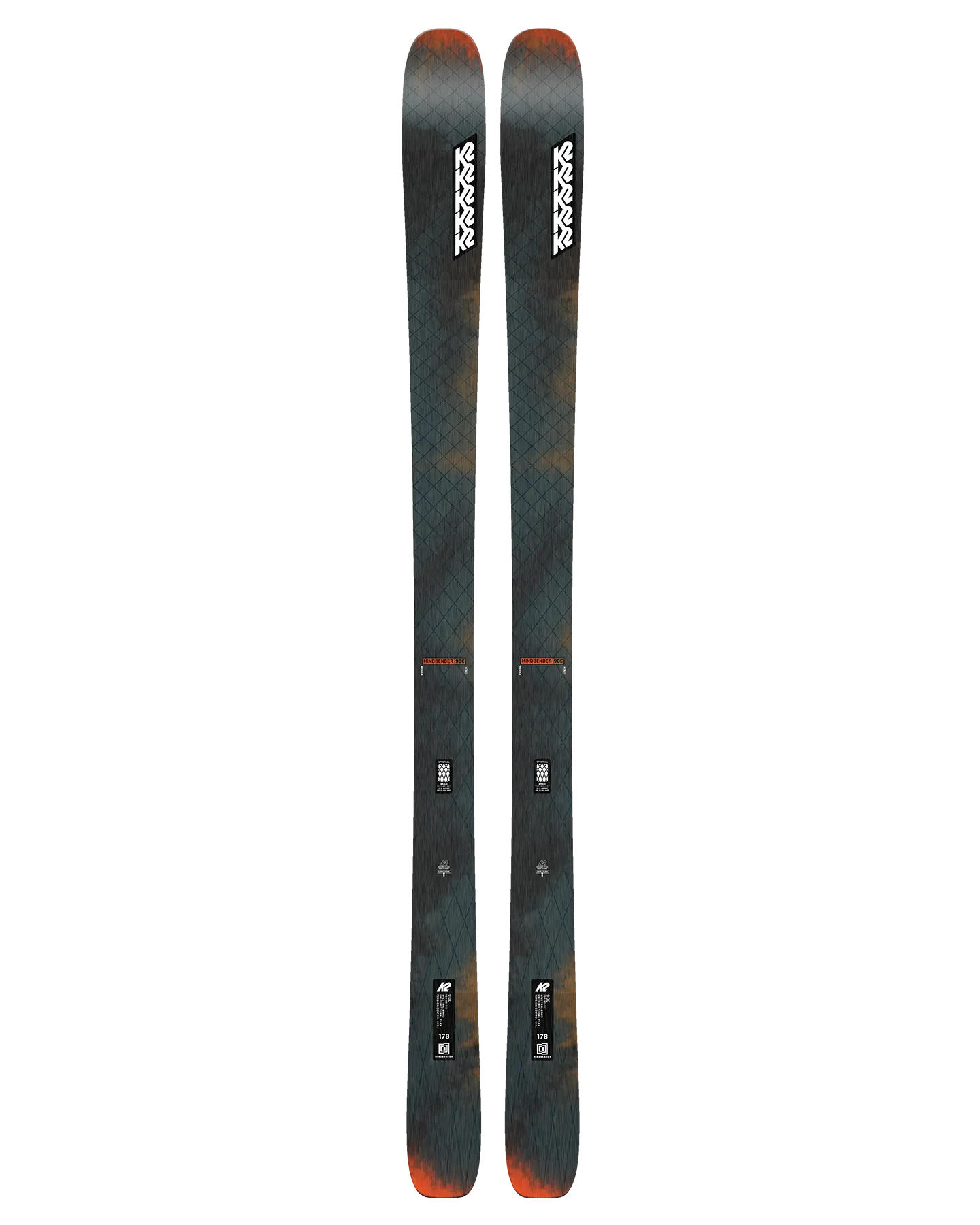 K2 Mindbender 90C Snow Skis - 2025