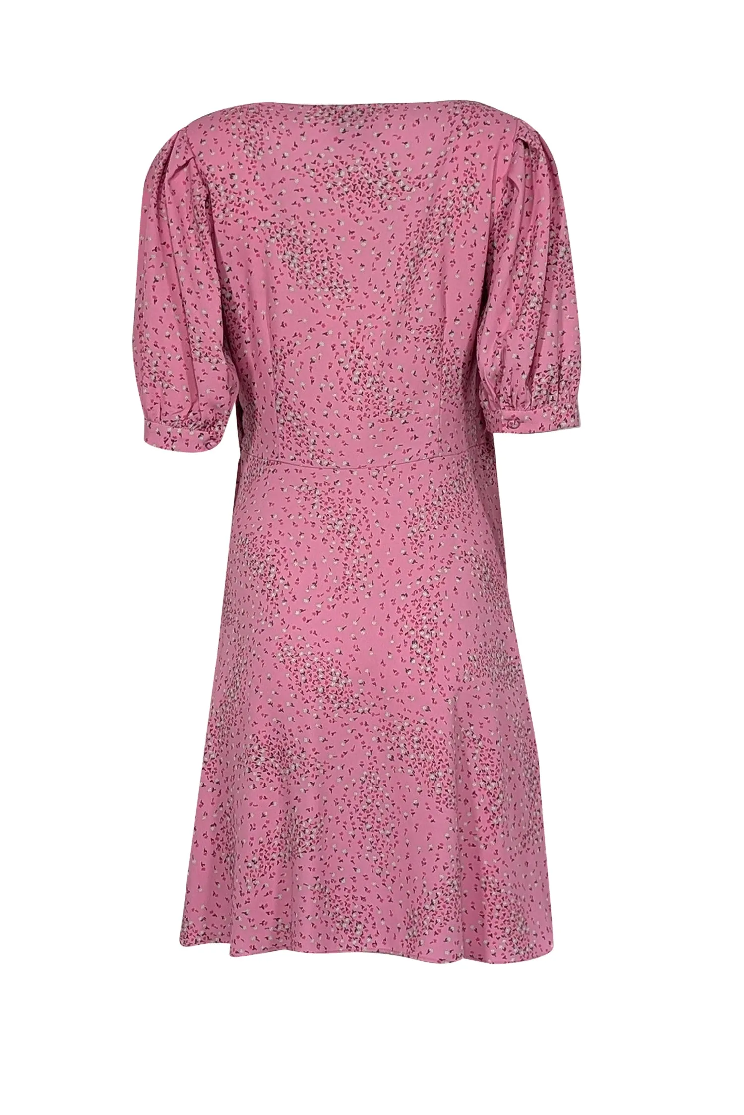 Kate Spade - Pink Meadow Print Wrap Dress Sz 6