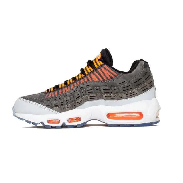 Kim jones x nike air max 95 (black/ total orange/ white ice blue/