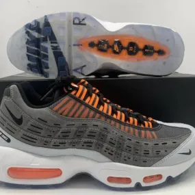 Kim jones x nike air max 95 black total orange