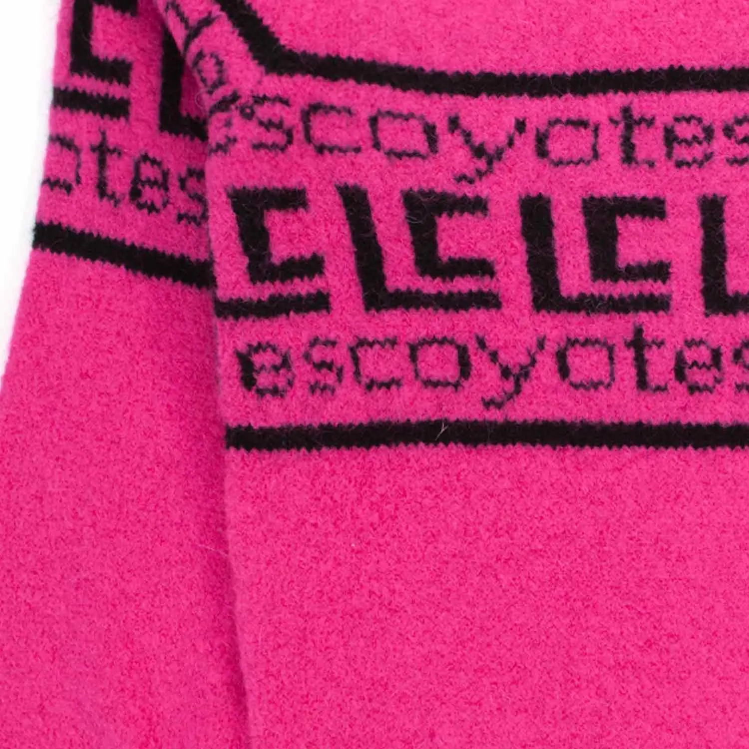 Les Coyotes De Paris Girl Fluo Pink Pullover