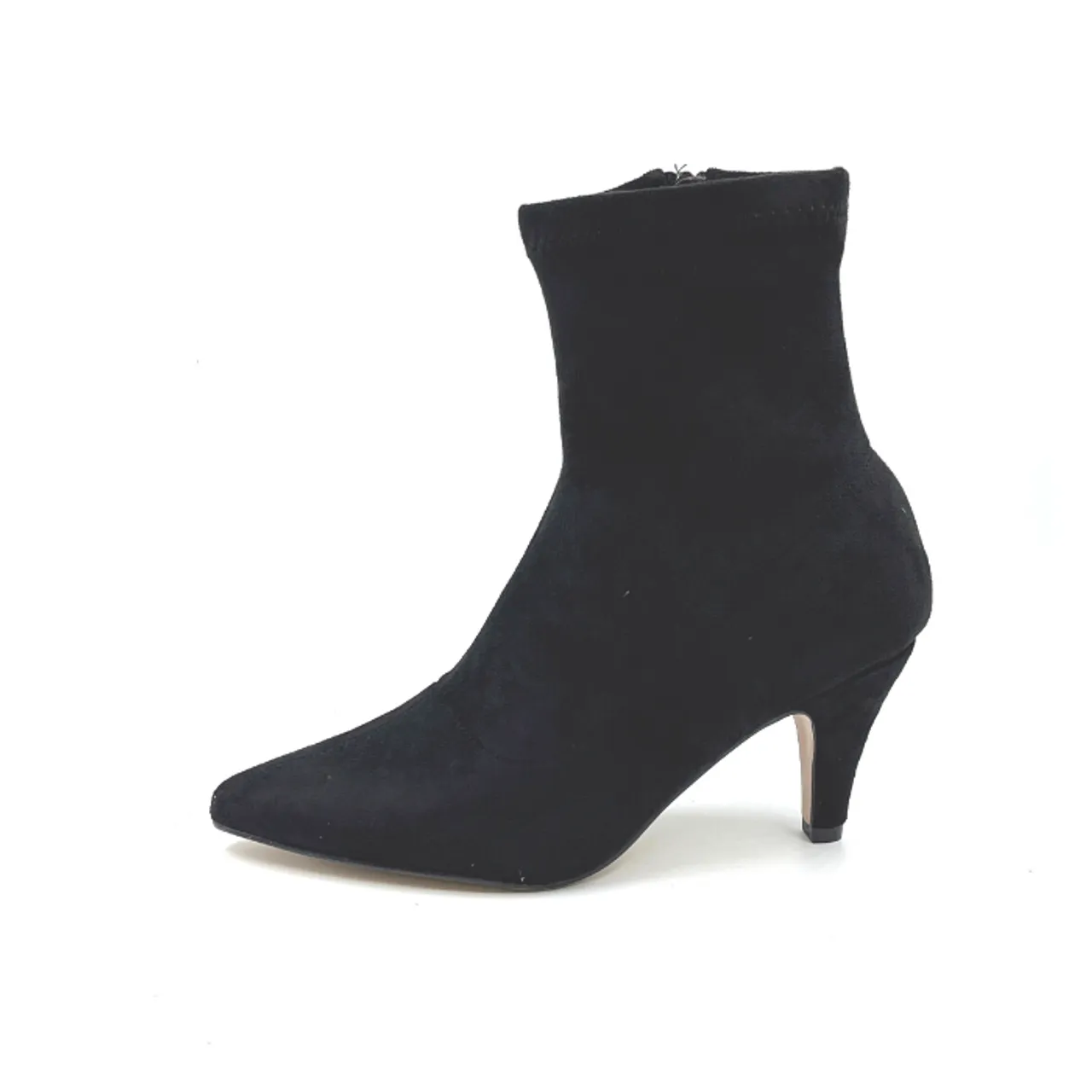 Lotus Camilla ULB288BB00 Black Stretch Microfibre Ankle Boot