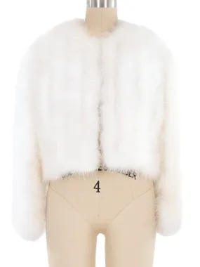 Marabou Feather Jacket