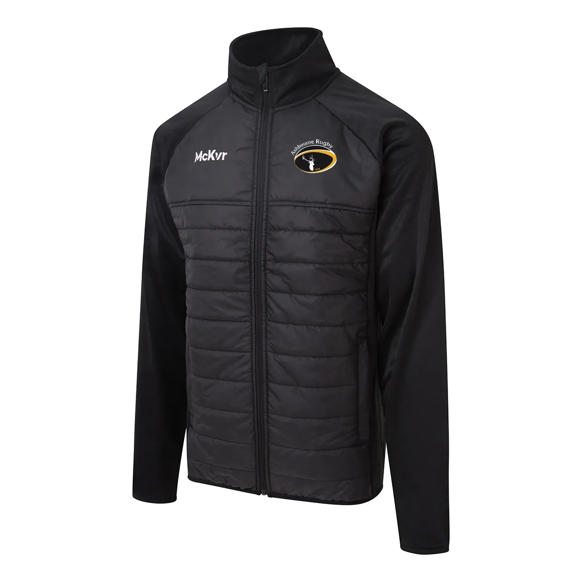 Mc Keever Ashbourne Rugby Core 22 Hybrid Jacket - Youth - Black