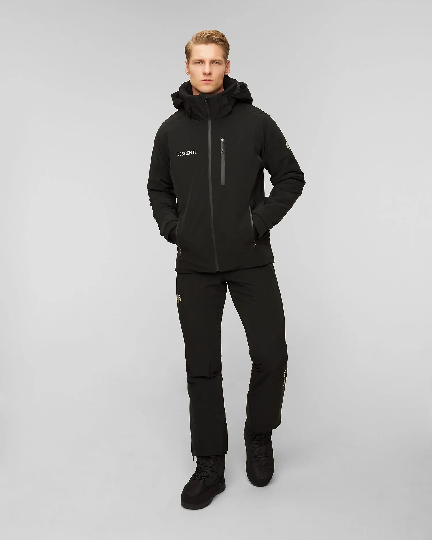 Men's ski jacket Descente Paddy DWMWGK21-blk