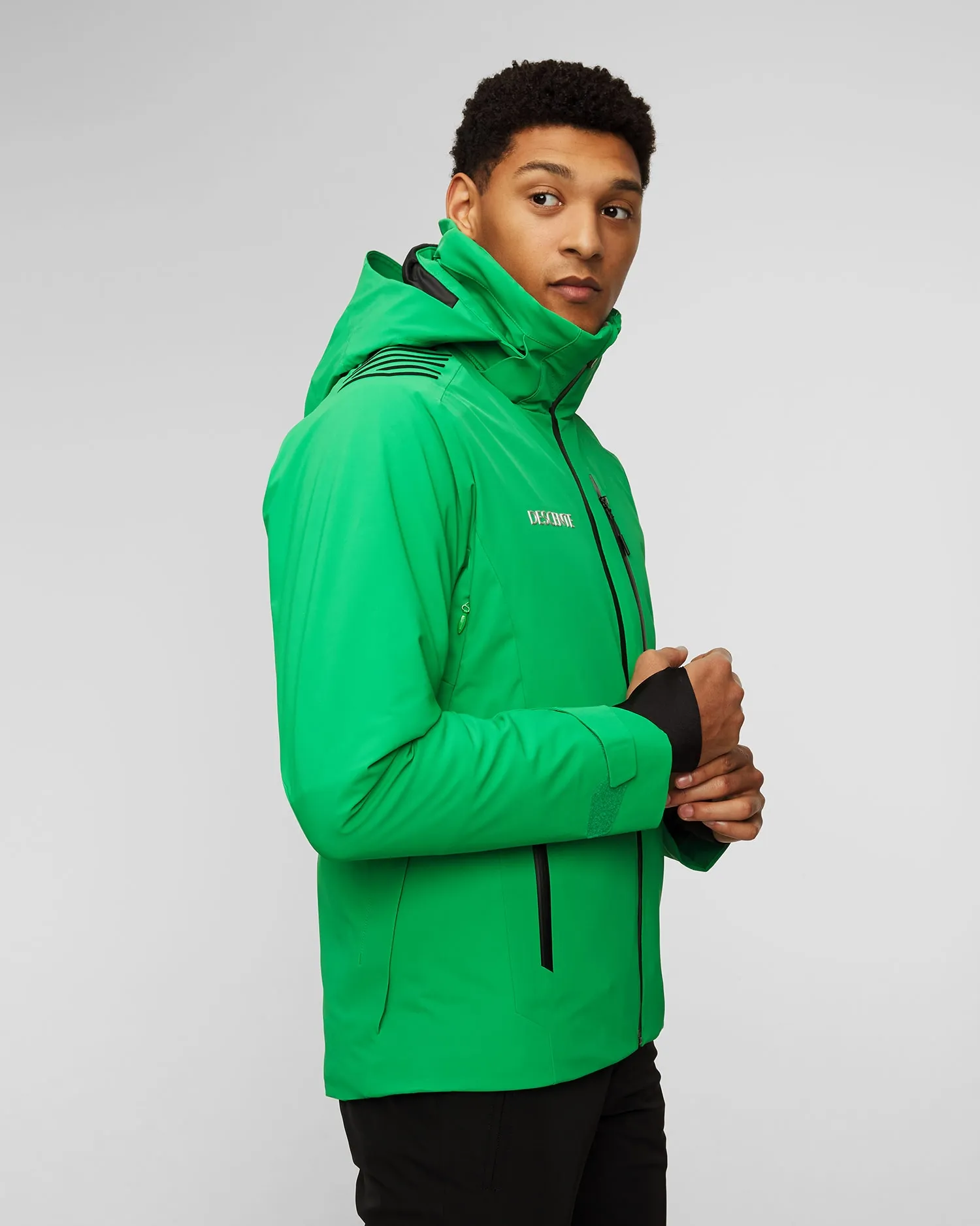 Men's ski jacket Descente Paddy DWMWGK21-bog