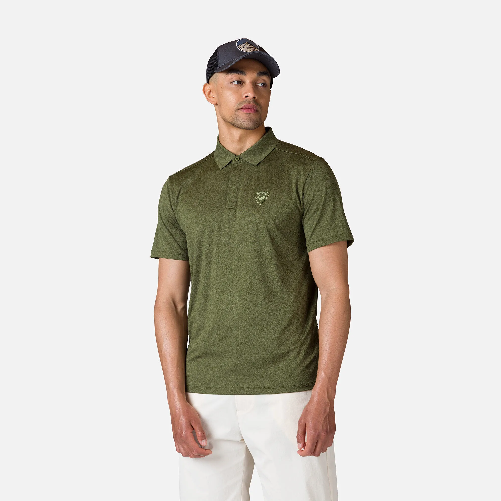 Men's Slub Active Polo