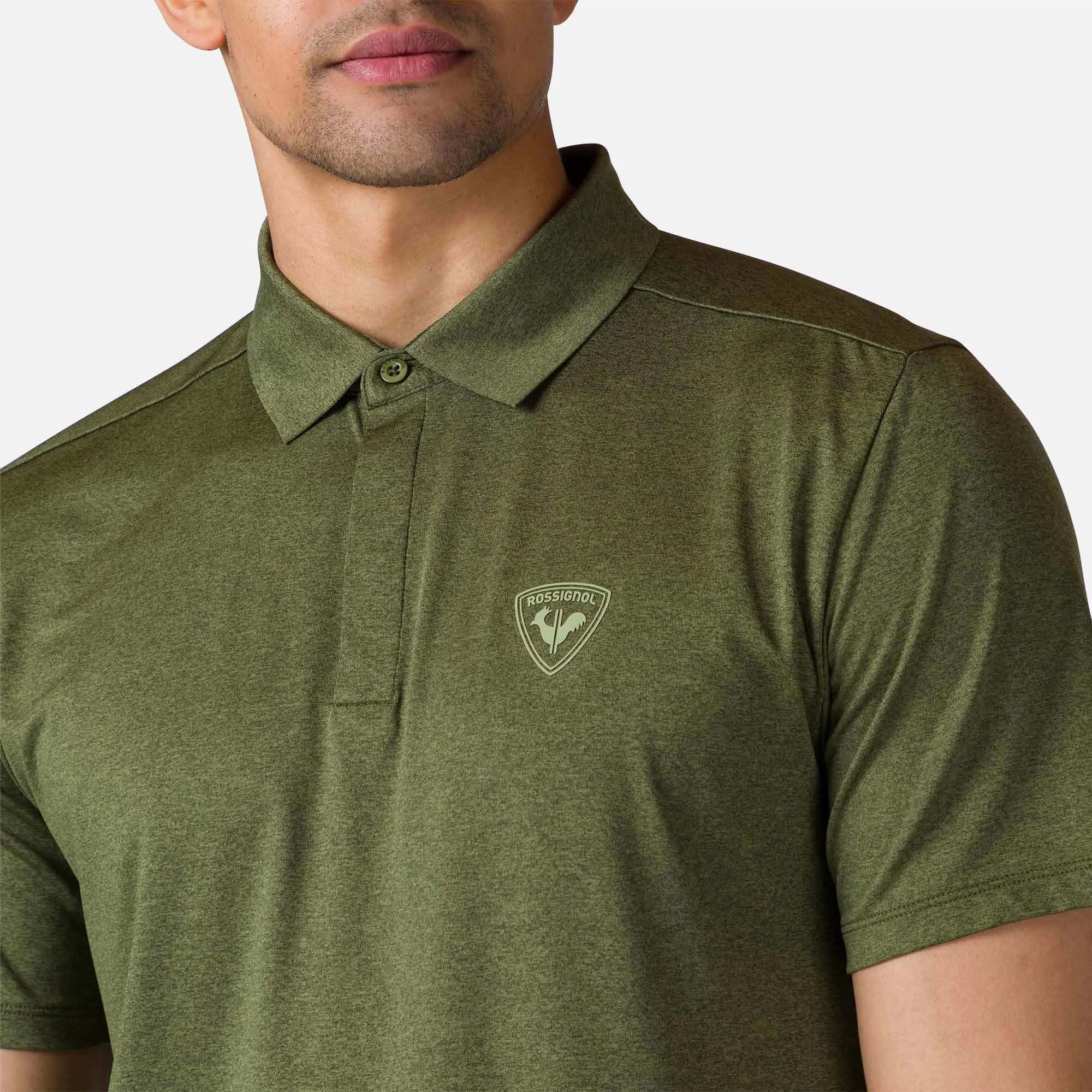 Men's Slub Active Polo