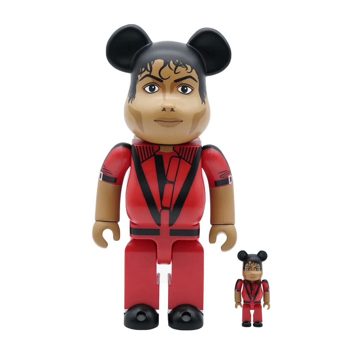 Michael Jackson Thriller Red Jacket Be@rbrick 100% & 400% Set