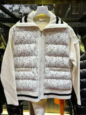 MONCLER  |Padded Tweed Cardigan