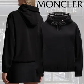 MONCLER  |Satin Hooded Top