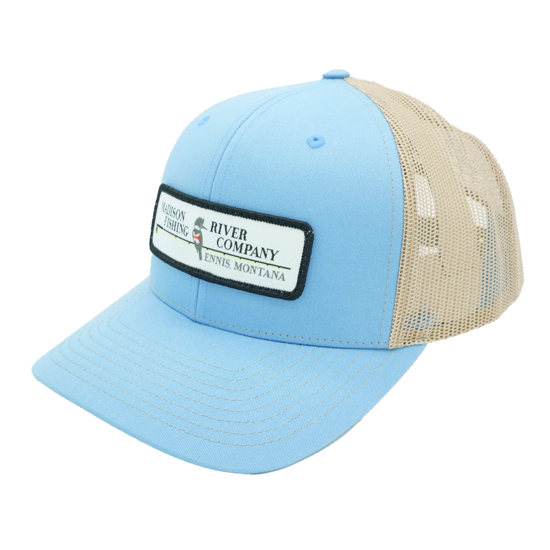 MRFC Logo 112 Split Columbia Blue/Khaki Hat