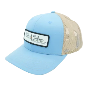 MRFC Logo 112 Split Columbia Blue/Khaki Hat