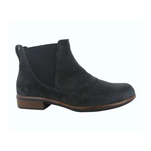 Naot Women's Ruzgar Ankle Boot Oily Midnight Suede