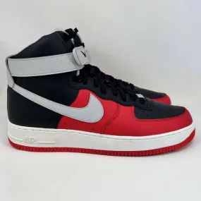 Nba x nike air force 1 high 75th anniversary black chile red