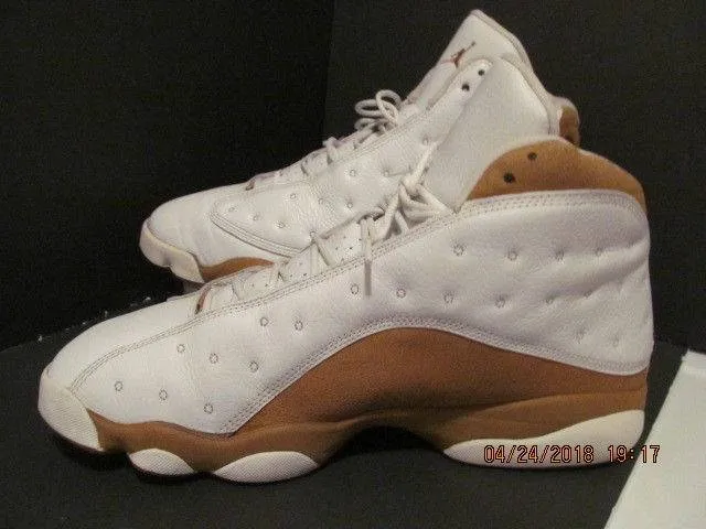 Near dead stock nike air jordan 13 (xiii) in the rare wheat colorway! rare sz14!