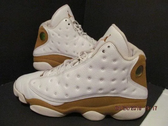 Near dead stock nike air jordan 13 (xiii) in the rare wheat colorway! rare sz14!