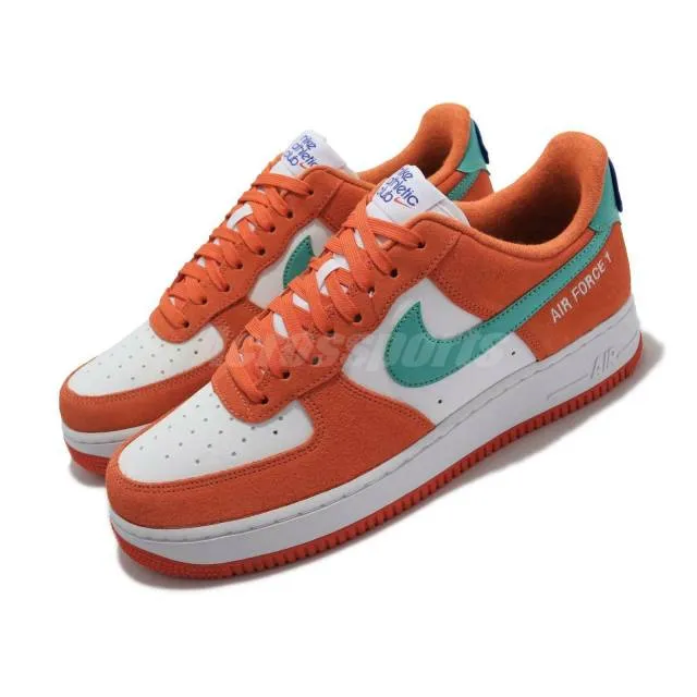 Nike air force 1 low athletic club white orange