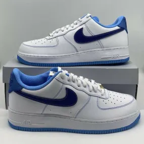 Nike air force 1 low first use white deep royal blue