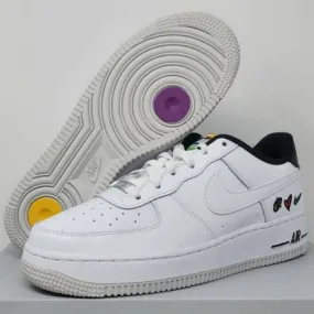 Nike air force 1 low gs peace, love, swoosh